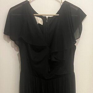 Azazie Jael Bridesmaid Dress (BLACK)